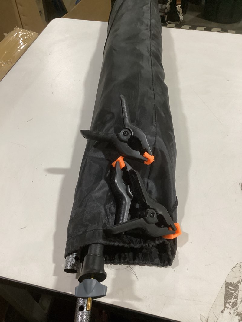 Condition photo showing Good Condition for EMART Backdrop Stand 10x7ft(WxH) Photo Studio Adjustable Background Stand Support kit with 2 Crossbars, 8 Clamps, 2 Sandbags and Carry Bag for Parties, Events Decoration, Wedding, Photography