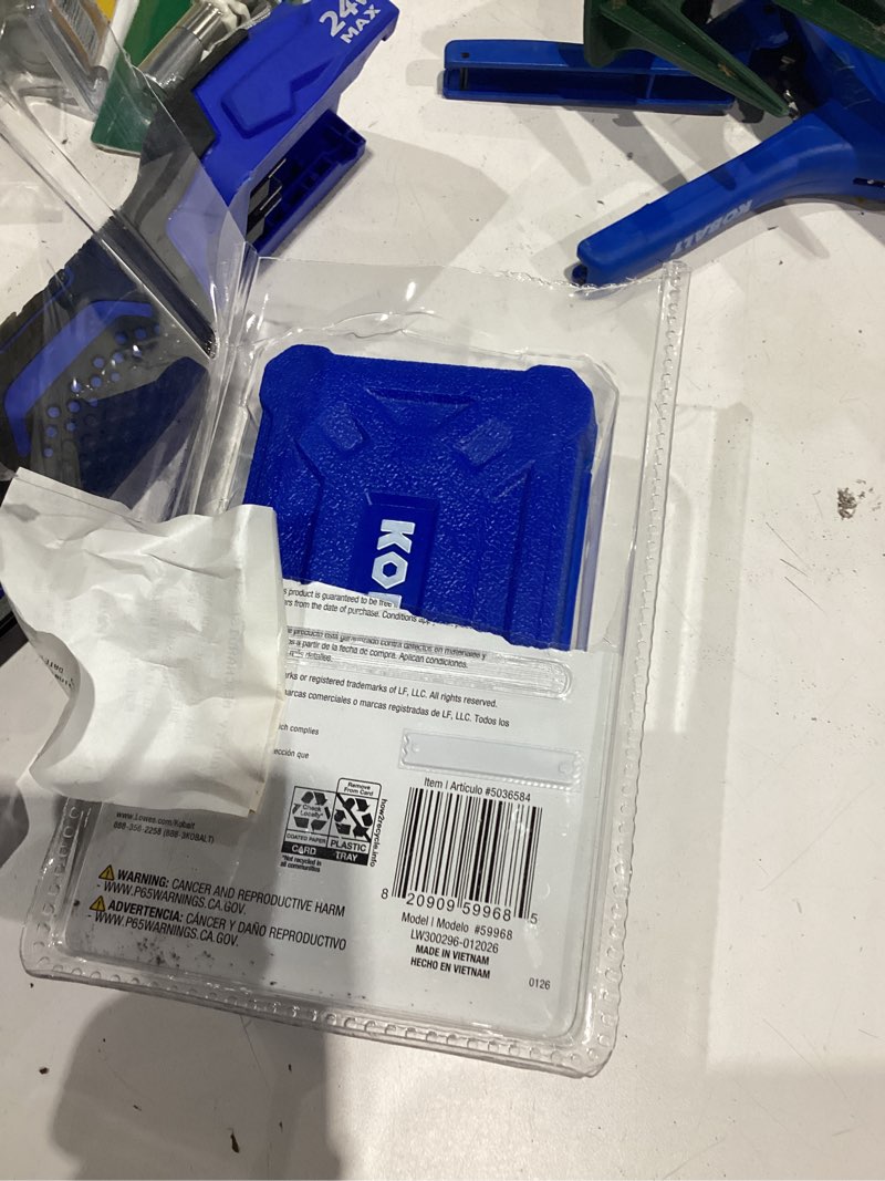 Condition photo showing Good Condition for kobalt 5 -pack metric and standard (sae) 3/8-in drive impact bolt extractor set