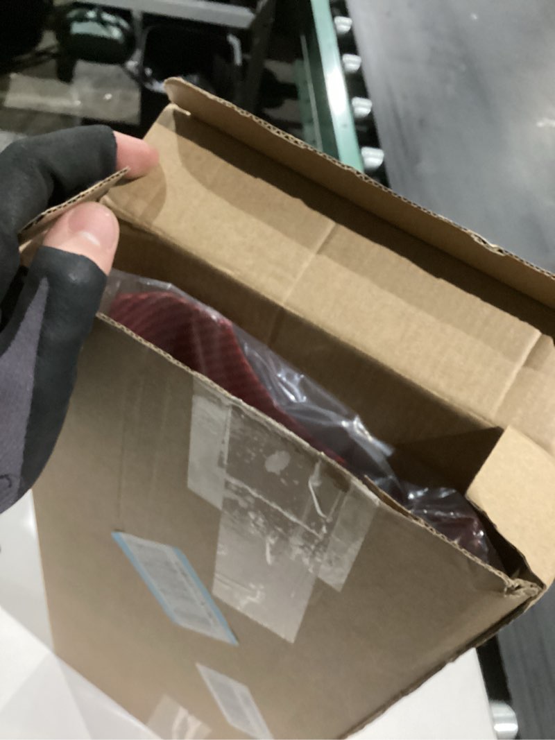 Condition photo showing As Is for Voodonala for Challenger Center Consoles Dash Board Protecter Cover Trim for 2015-2026+ Dodge Challenger Interior Accessories, ABS Red/Black Fiber, 4pcs