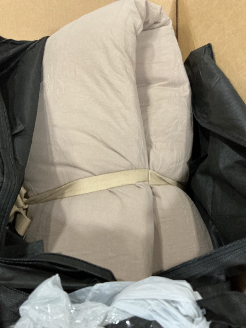 Condition photo showing Good Condition for Similar ZonLi Japanese Floor Futon Mattress Twin Size 75\"x 39\", 100% Cotton Cover 2.5'' Thicken Tatami Mattress, Foldable Sleeping Pad, Portable Dormitory Tatami Mat, Roll Up Floor Lounger Bed for Adult