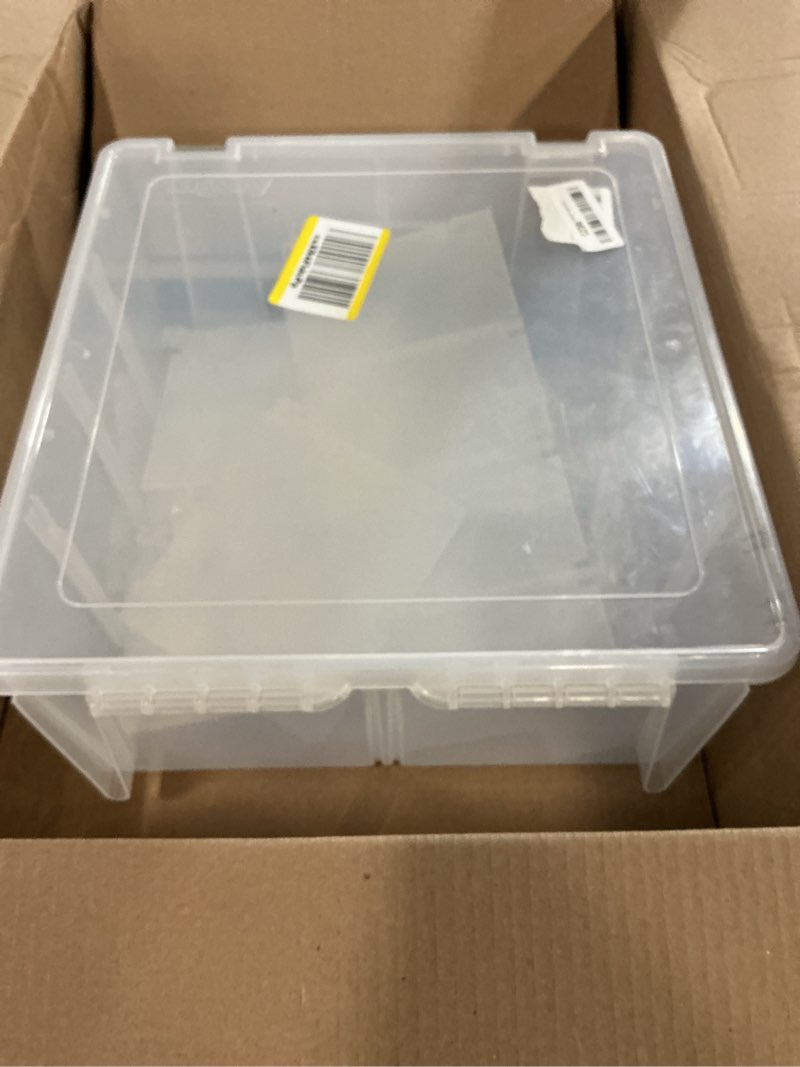 Condition photo showing As Is for ArtBin Super Satchel Double Deep Compartment Box - Art Storage with 8 Removable Compartments, Smart Closure for Craft Supplies Aqua Pack of 1