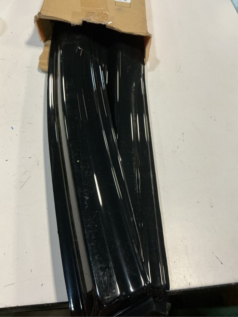 Condition photo showing As Is for Window Visors Rain Guards FIT 2022, 2023 Hyundai Tucson – Side Window Deflectors Vent Shades Sun/Rain Guards, 4PCS Smoke Tape-On Set for Front and Rear Windows Fit 2022-2023 Hyundai Tucson