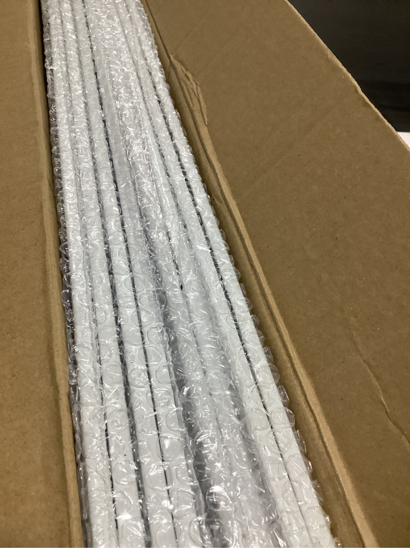 Condition photo showing Good Condition for hicarer 4 pcs expandable window screen adjustable sliding window screen mesh with zinc plated rails and varnished wood ends replacement window screens for home(15 inches high x 25-45 inches wide)