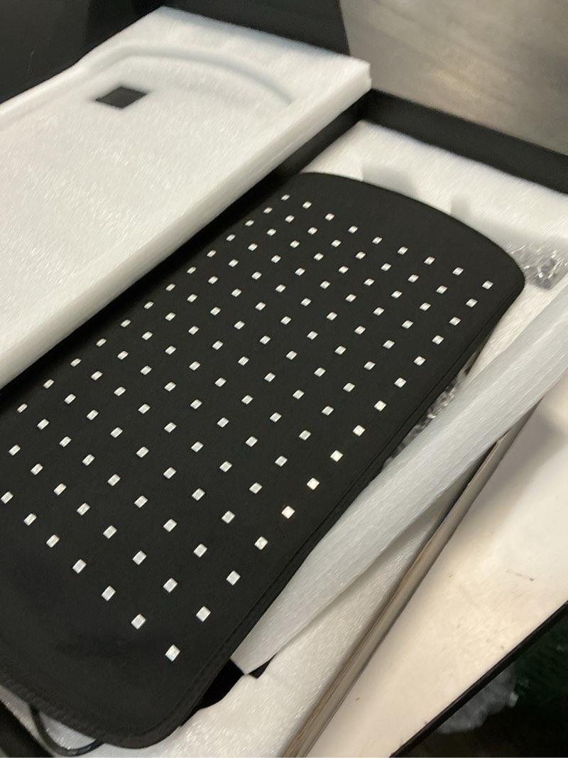 Condition photo showing As Is for Red Light Therapy Lamp,Infrared Light Therapy with 660nm Visible Red Light & 850nm Invisible Infrared Light with Floor Stand,Infrared Light Therapy for Body