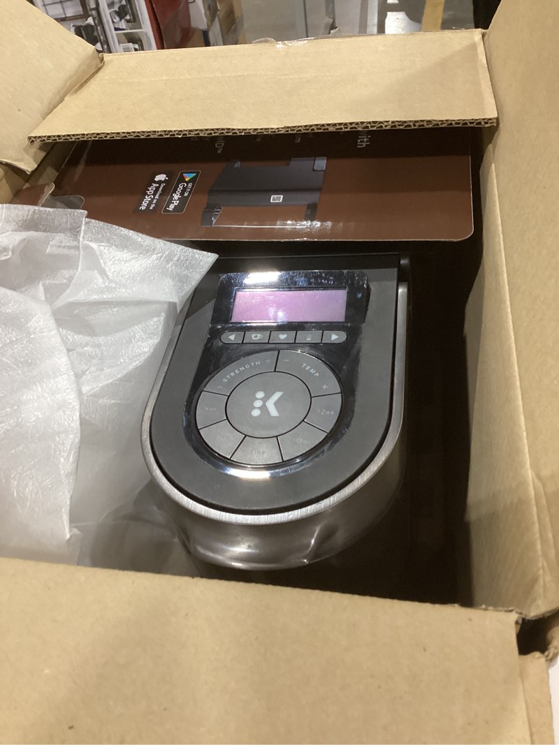 Condition photo showing As Is for Keurig K-Supreme Plus SMART Coffee Maker, Single Serve K-Cup Pod Coffee Brewer, BREWID and MultiStream Technology, 78 Oz, Black Black Maker