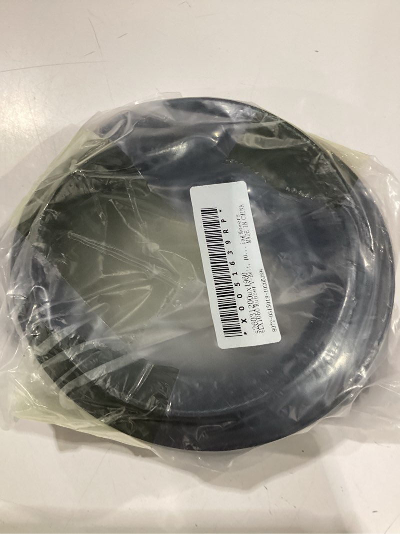 Condition photo showing New/Like New for uxcell 4l1060 rubber v-belt, 106" outside circumference x 0.5" width x 0.31" thick raw edge cogged industrial rubber v belt, updated and instead of normal 4l for lawn garden machinery 4lx1060 1