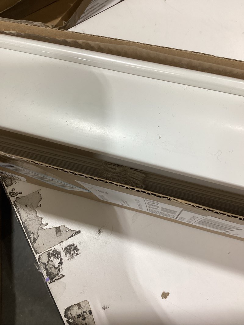 Condition photo showing New/Like New for LEVOLOR Basics Cordless Light Filtering Faux Wood Blinds, Easy to Install 2” Blinds for Windows, Timeless Look, Fits up to 23” Width and 48” Length, Home Solution for Any Space or Room 23"W x 48"H