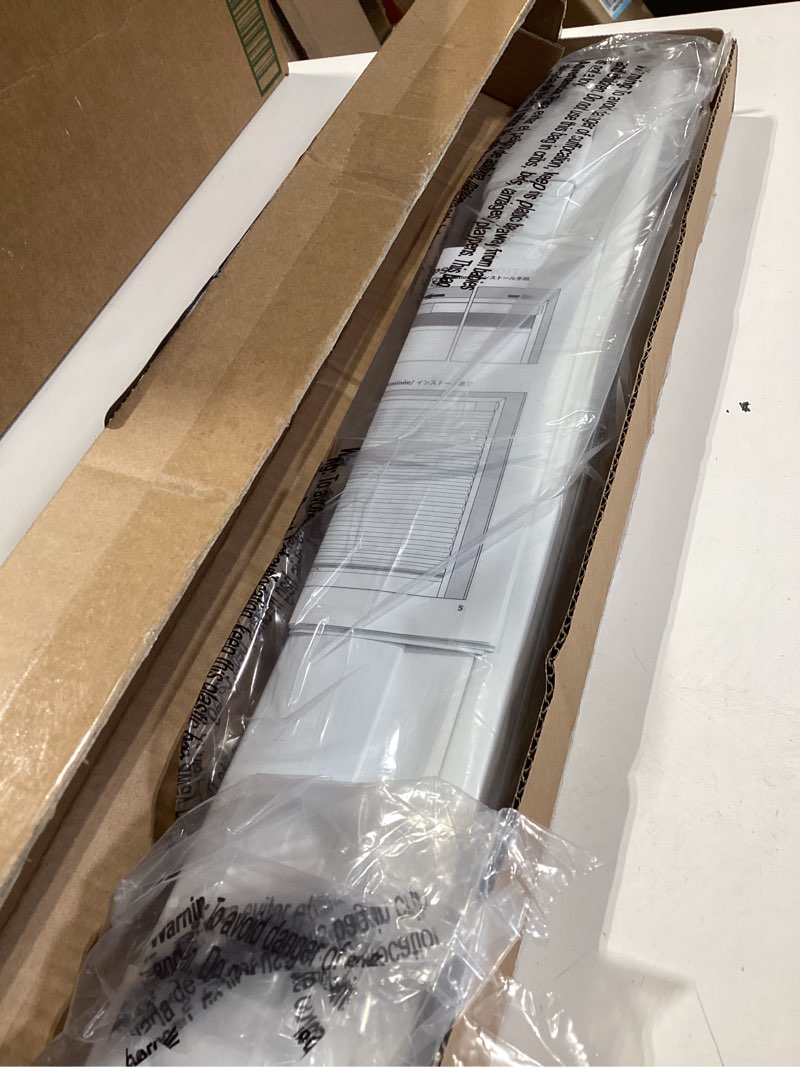 Condition photo showing Good Condition for lazblinds no tools no drill cordless cellular shades, light filtering honeycomb shades for home, thermal insulation blinds for windows, 22" w x 36" h, white light filtering-white 22" w x 36" h
