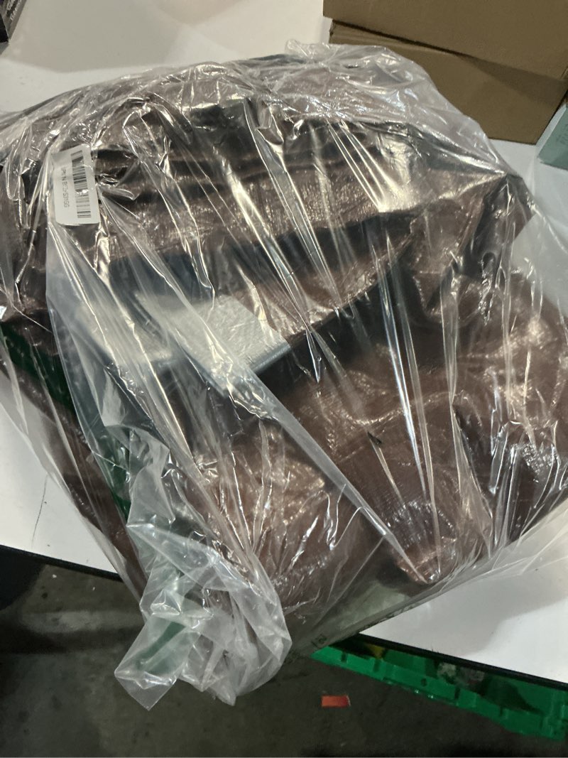 Condition photo showing As Is for tarps heavy duty waterproof 12’ x 16’, 10 mil multipurpose poly tarp cover, tarp waterproof uv resistant tear&fade resistant, outdoor tarpaulin for roof, camping, patio, pool, boat, car silver/brown 10mil 12’ x 16’