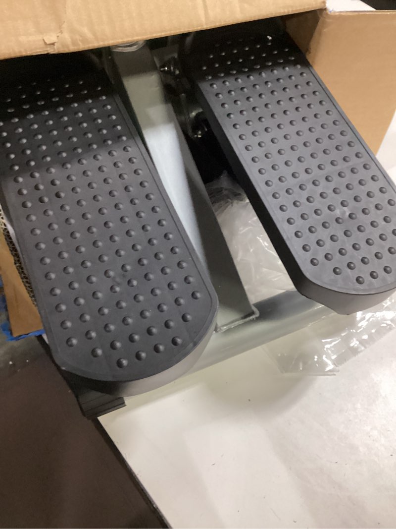 Condition photo showing Good Condition for Sweetcrispy Mini Stair Steppers with Resistance Bands for Exercise at Home, Portable Exercise Twist Stepper Machine for Full Body Workout, 300LBS Capacity Sliver Pro