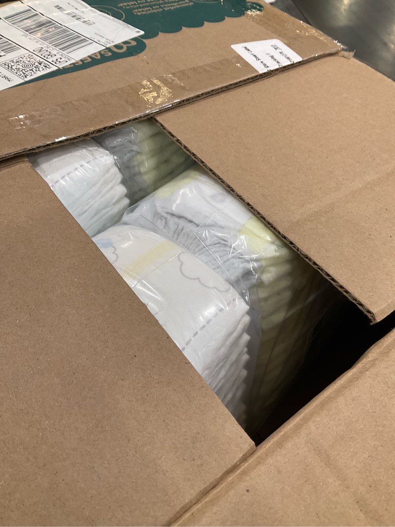 Condition photo showing Good Condition for pampers swaddlers diapers, size 4 (15-34 lbs), 150 count, absorbent, keeps baby dry and comfortable, skin safe disposable baby diaper (packaging may vary) size 4 150