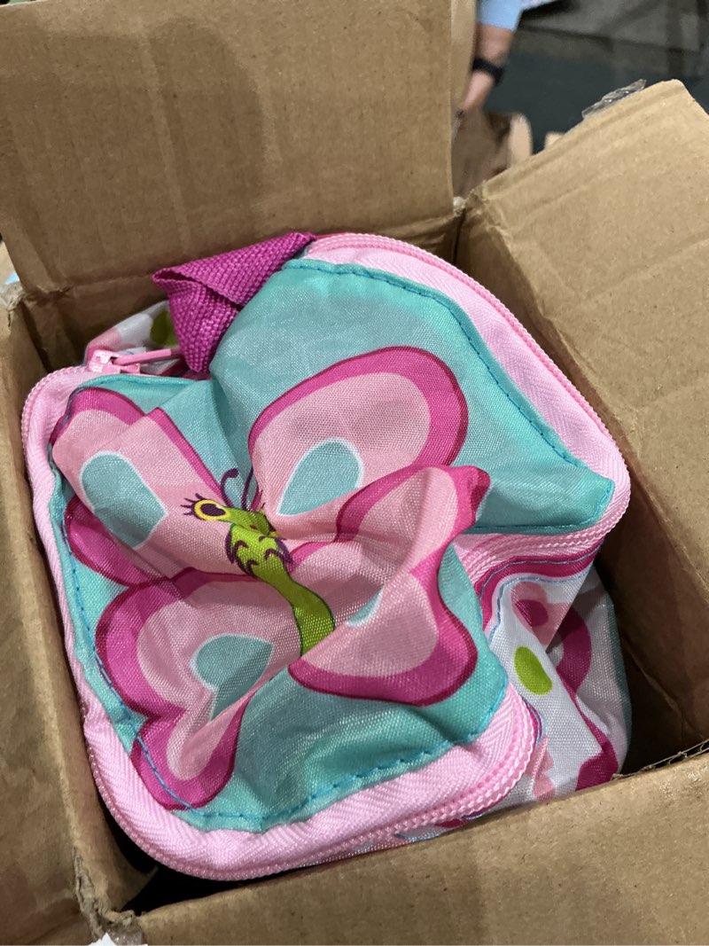 Condition photo showing As Is for melissa & doug cutie pie butterfly camp chair (frustration-free packaging)