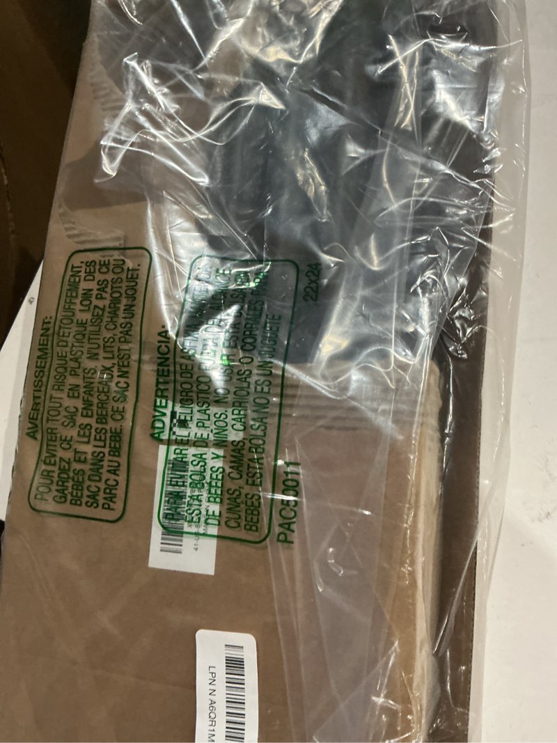 Condition photo showing As Is for 1” diameter curtain rods itself is 30 to144 inch 1 pack fit 30-142 inch, 66 to 120 inch window with heavy duty adjustable rod matte black splicing metal extra long curtain rod for windows black 30-144"/1 pack