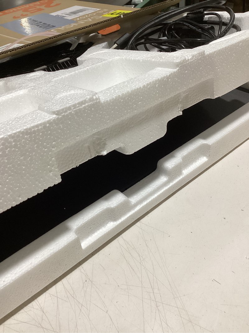 Condition photo showing As Is for SANSUI Gaming Monitor, 24.5" 300hz 240hz FHD 1080P 1ms FPS PC Monitor Gaming, HDR, FreeSync, DisplayPort x2 HDMI x2, Fast IPS, 120% sRGB, Audio Jack, VESA Support, Desktop Compatible(ES-G25X1 PRO) 25 Inch FHD 300Hz IPS Gaming Monitor