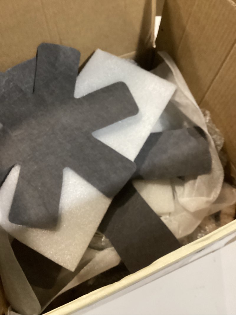 Condition photo showing Good Condition for 12 Pcs Pots and Pans Set, Nonstick Cookware Sets Black Granite Induction Cookware, Non-toxic Healthy Non Stick Kitchen Cooking Set with Frying Pans Set, Saucepans,Steamer (PFAS, PFOA, PFOS Free) Black 12 Pieces