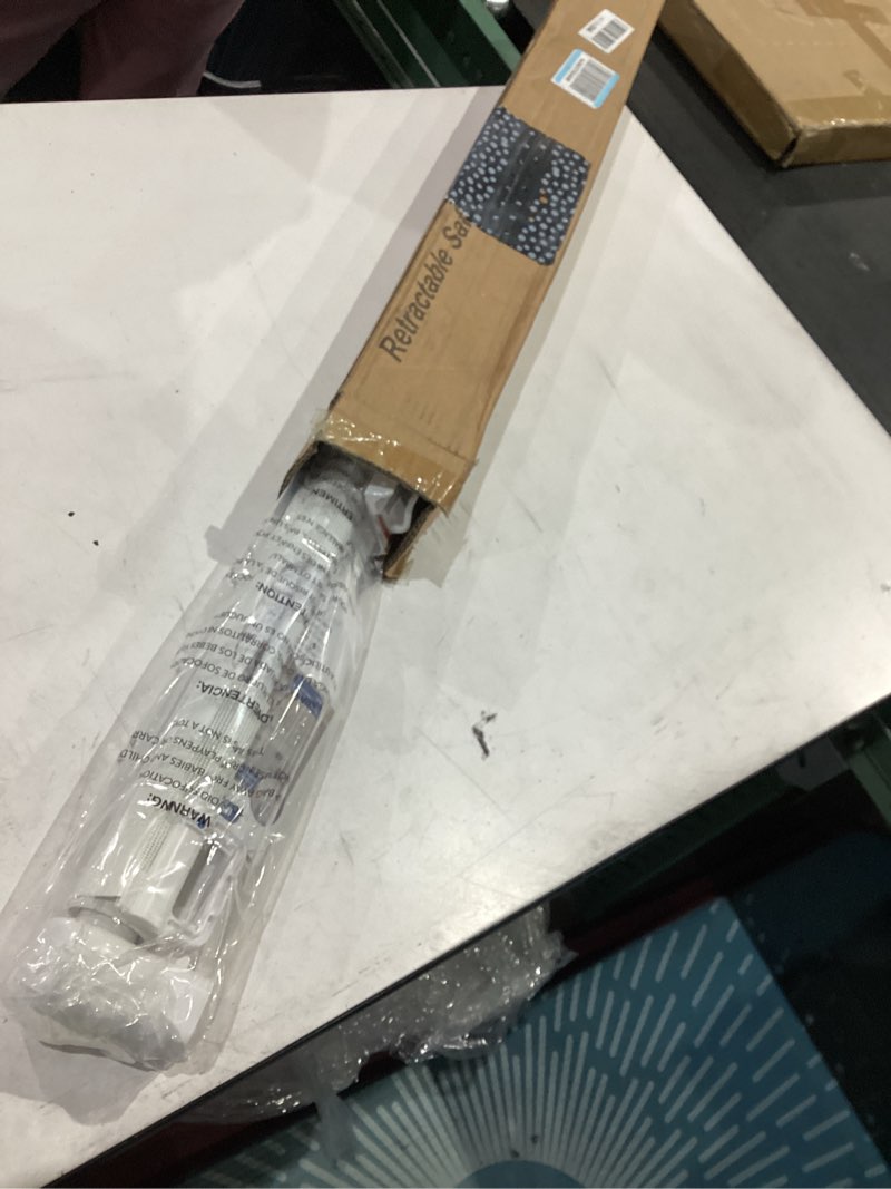 Condition photo showing Good Condition for similar not exactly ((((miumoon retractable baby gates tall, retractable gate with reinforced strip design to prevent crawling through, extra wide retractable dog gate for indoor/outdoor