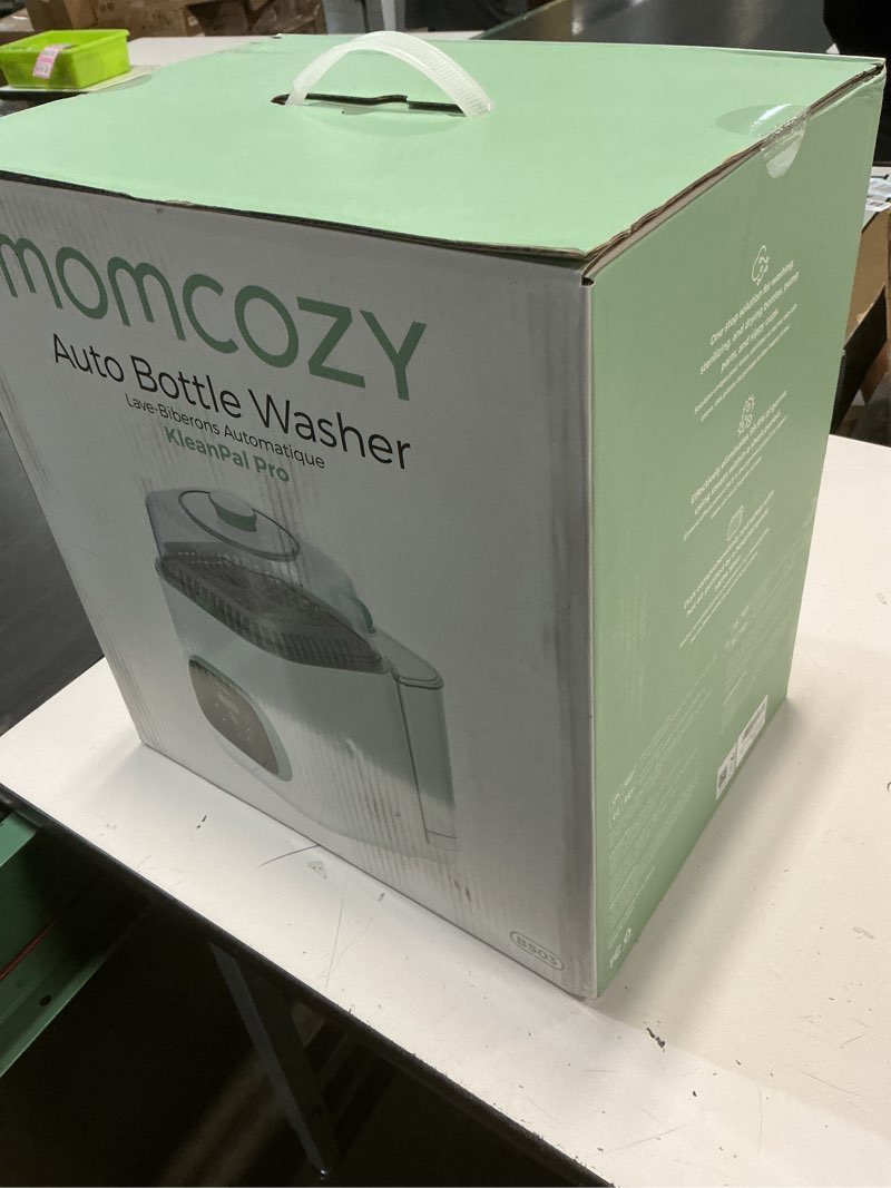 Condition photo showing New/Like New for momcozy kleanpal pro baby bottle washer, sterilizer & dryer - all-in-one cleaning machine for bottles, pump parts & baby essentials - time-saving & effortless care