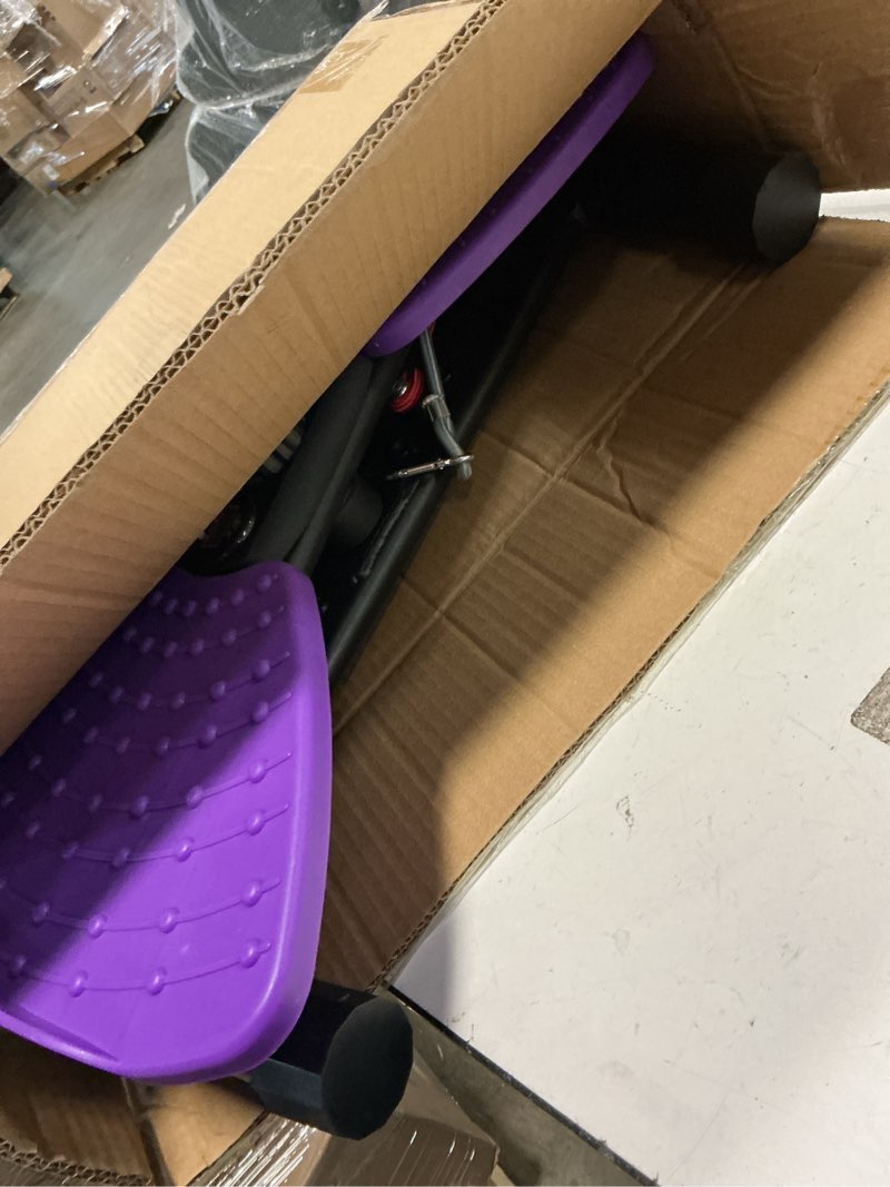 Condition photo showing Good Condition for (440 lbs Weight Capacity) Waist Twister, Waist Twister Machine Exercise Fitness Tool, Twist Machine for Slim Waist and Core, with Smart LED Digital Display, 20dB Ultra-Quiet for Women Men Purple