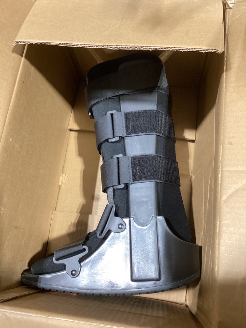 Condition photo showing Good Condition for breg tall air-cushioned softgait walker boot - maximum support for lower leg recovery