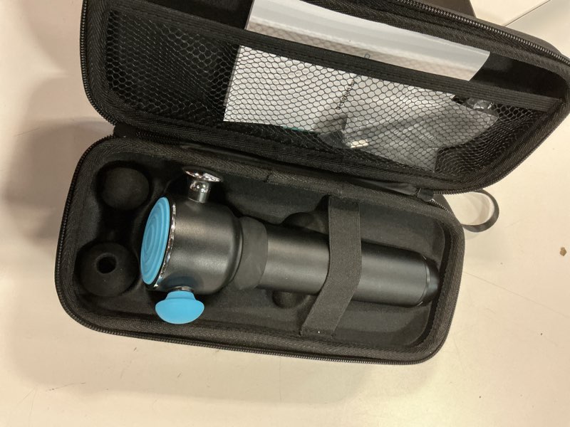 Condition photo showing Good Condition for HYAKO Pro R1 Therapy Massager - Handheld Deep Tissue Vibration Massager for Full Body Pain Relief & Fascial limitation & Treats Sensitive Areas | Pressure Point Massage Tool (Upgraded)-Blue