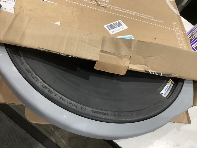 Condition photo showing Good Condition for bosu nexgen 25in home fitness exercise gym strength flexibility balance trainer with rubberized non skid surface and hand air pump blue