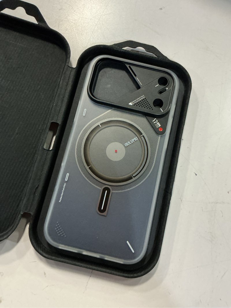 Condition photo showing New/Like New for aulumu a17 iphone 17 pro max magnetic thermal case | coolhyper | with camera control | imd technology | compatible with magsafe | touch translucent white iphone 17 pro max translucent white