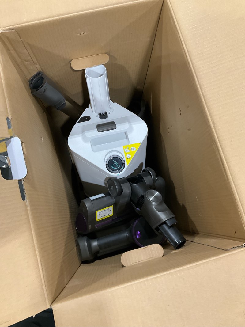 Condition photo showing As Is for Shark Cordless Vacuum Cleaner with HEPA Filter, PowerDetect Clean & Empty, Powerful Suction, Auto-Empty System, Pet Hair Pickup, Carpets & Hardfloor, Dark Gray, IP3251 PowerDetect w/ AutoEmpty (Essential)