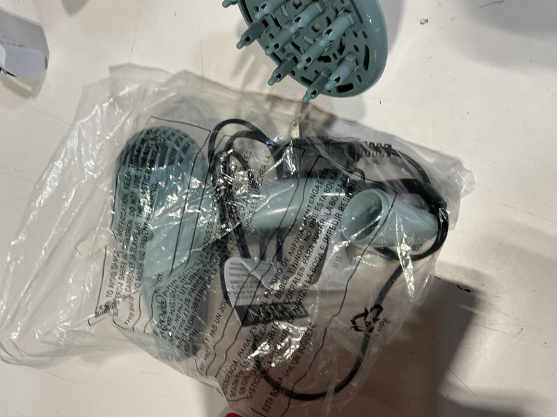 Condition photo showing New/Like New for revlon ionic volume booster hair dryer, 1875w, blue silver