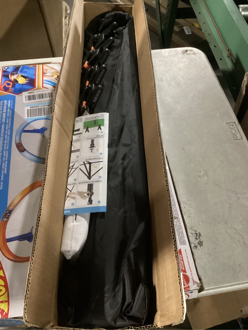 Condition photo showing Good Condition for White Backdrop with Stand for Photoshoot, 5X6.5ft White Photo Backdrop with T Shape Background Backdrop Stand for Photography, Portable Photo Backdrop Curtain Stand Kit w Carrying Bag 5 Spring Clamps 5 x 6.5 Ft White