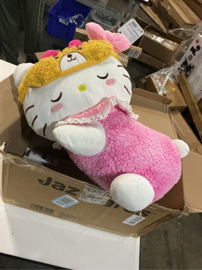 Condition photo showing New/Like New for Jazwares Hello Kitty and Friends - Hello Kitty 18-inch Sleeping Plush