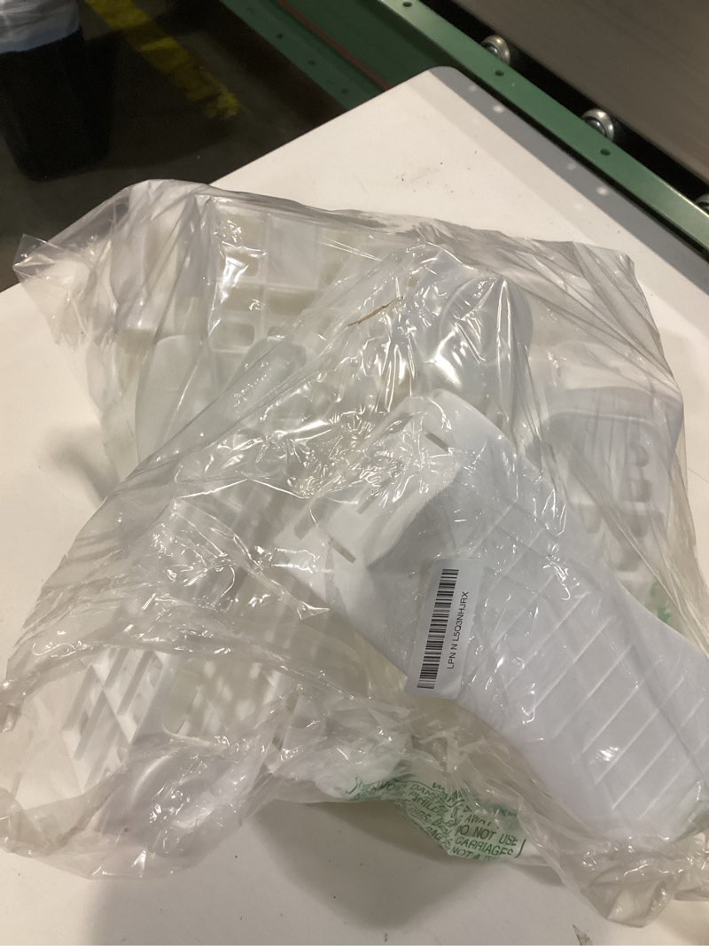 Condition photo showing Good Condition for Shoe Slots Organizer Adjustable Shoe Stackers Double Deck Shoe Rack Holder Shoe Rack Storage Space Saver for Closet Organization White 16 Pack