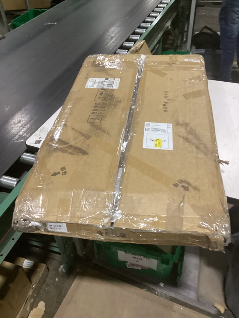 Condition photo showing As Is for XNKLMYT 4-Tier Mini Fridge Stand with Storage, Over Mini Fridge Shelf, Microwave Stand with Storage 