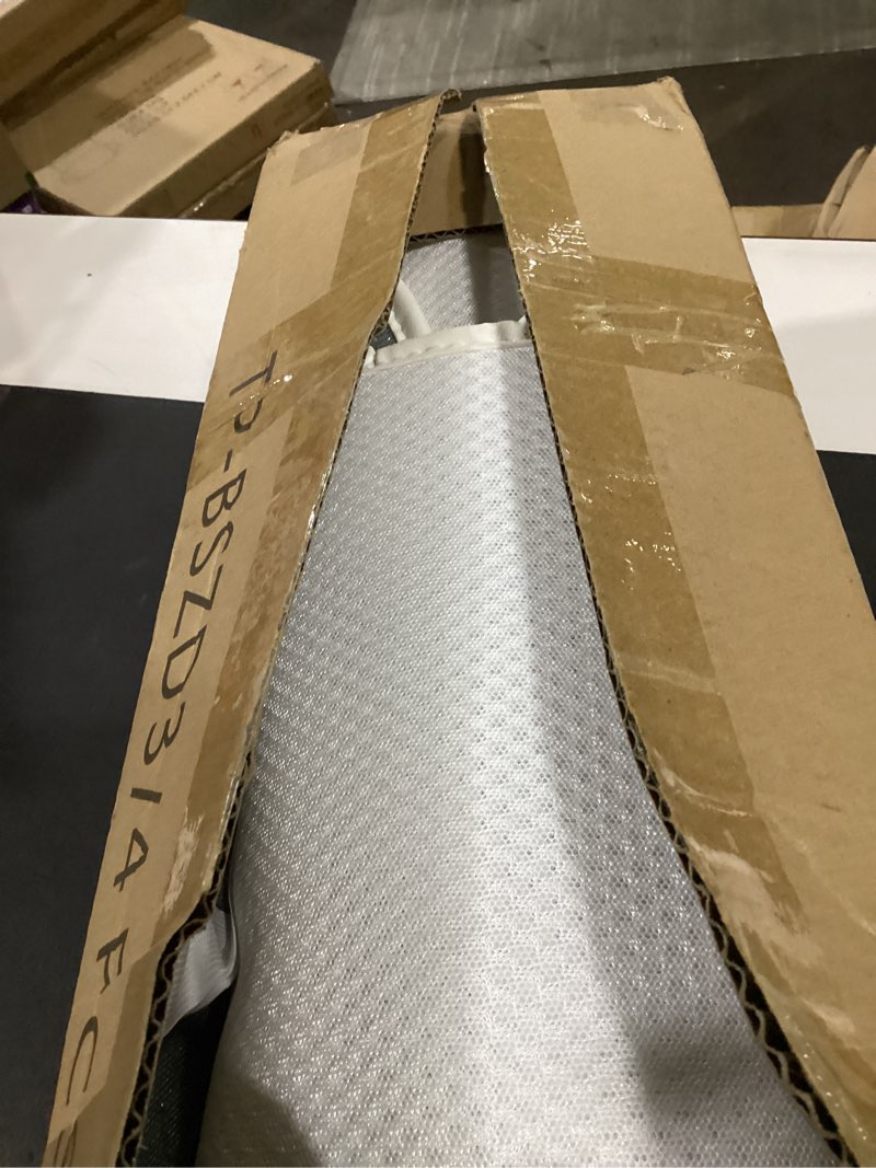 Condition photo showing Good Condition for rear seat cushion for tesla model y juniper 2025 2026 car back seat cover soft and non-slip car seat bottom protector for model y launch series accessories, white white ice silk 3pcs rear seat for juniper no logo