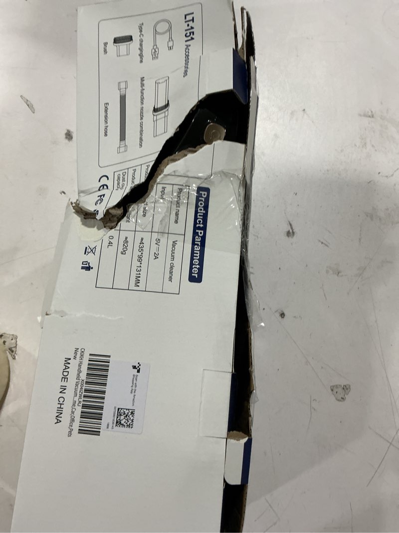 Condition photo showing Good Condition for Handheld Vacuum Cordless, 15000PA Strong Suction Hand Held Car Vacuum Cleaner Portable with Multi-Nozzles & Washable Filter, Lightweight Dust Busters Rechargeable for Home, Car, Office, Pets Black & Gold