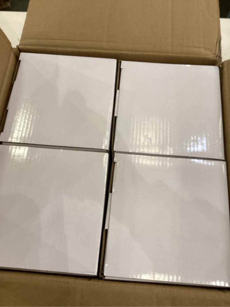 Condition photo showing New/Like New for 4 Pack 6000K Outdoor Porch Lights, 18W 1800LM LED Wall Lighting, IP65 Waterproof Rustproof Aluminum Modern Exterior Fixtures for Front Door, Patio, Backyard 6000K - 4 Pack