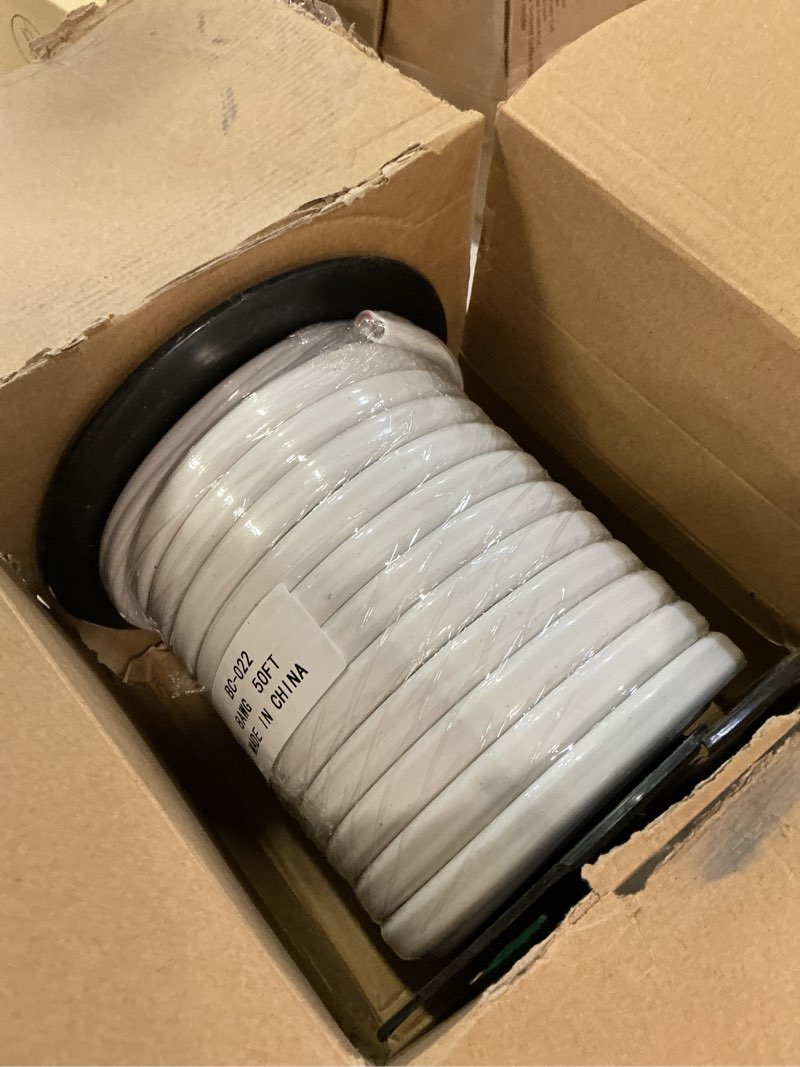Condition photo showing New/Like New for 8 gauge marine wire duplex marine grade wire,8 awg 50ft tinned copper oxygen-free insulated red& black electrical cable for boat/automotive/rv/camper/trailer 50 ft 8 gauge