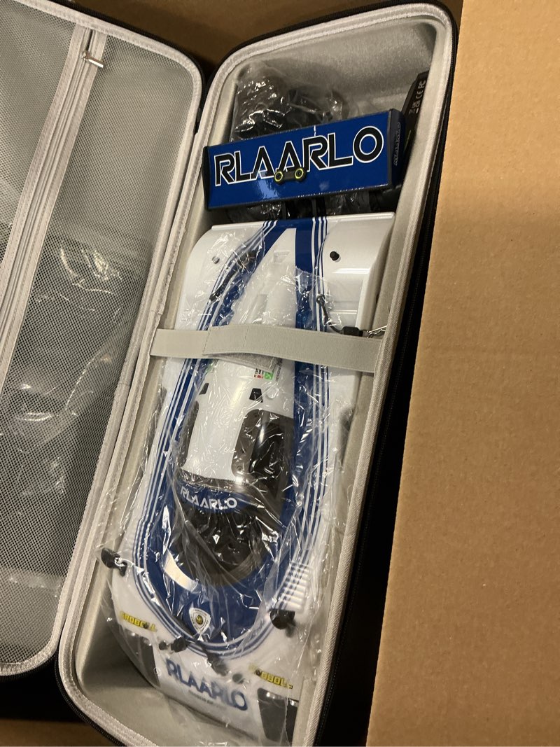 Condition photo showing Good Condition for AMORIL 1/10 AK-787 Super Fast Brushless RC Drift Cars for Adults,Max 200KM/H Carbon Fiber On-Road Supercar with 3660 3900KV Brushless Motor,120A ESC,9KG Metal Servo,Waterproof Suitcase 1/10 Carbon White