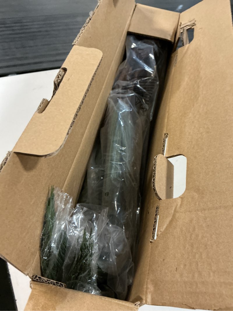 Condition photo showing New/Like New for hairui lighted christmas pine branches 32in with timer, tree branch lights battery operated and usb plug in for room fireplace thanksgiving christmas decor (vase excluded)
