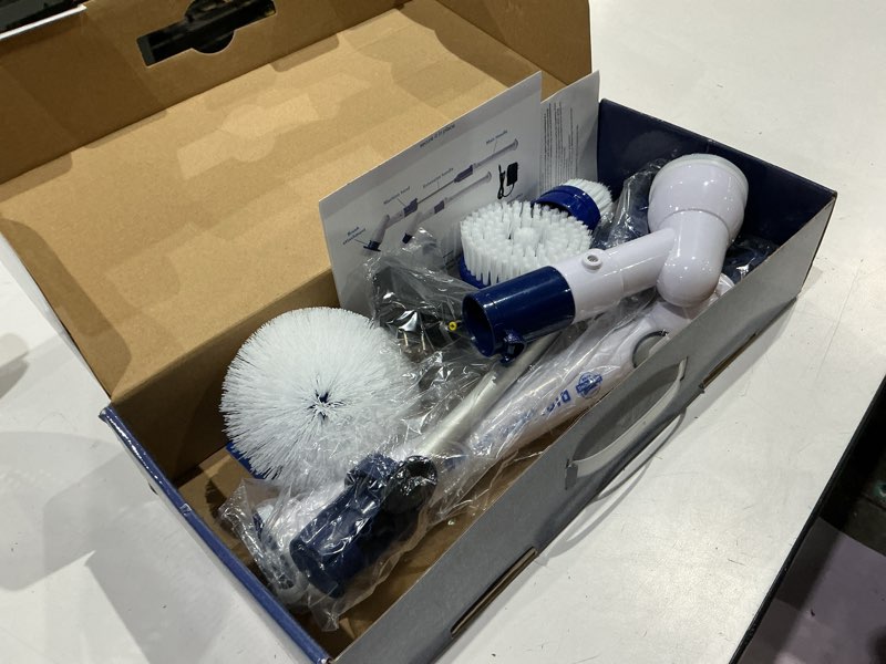 Condition photo showing As Is for diamond shine turbo cleaner 4-pack nylon scrub brush