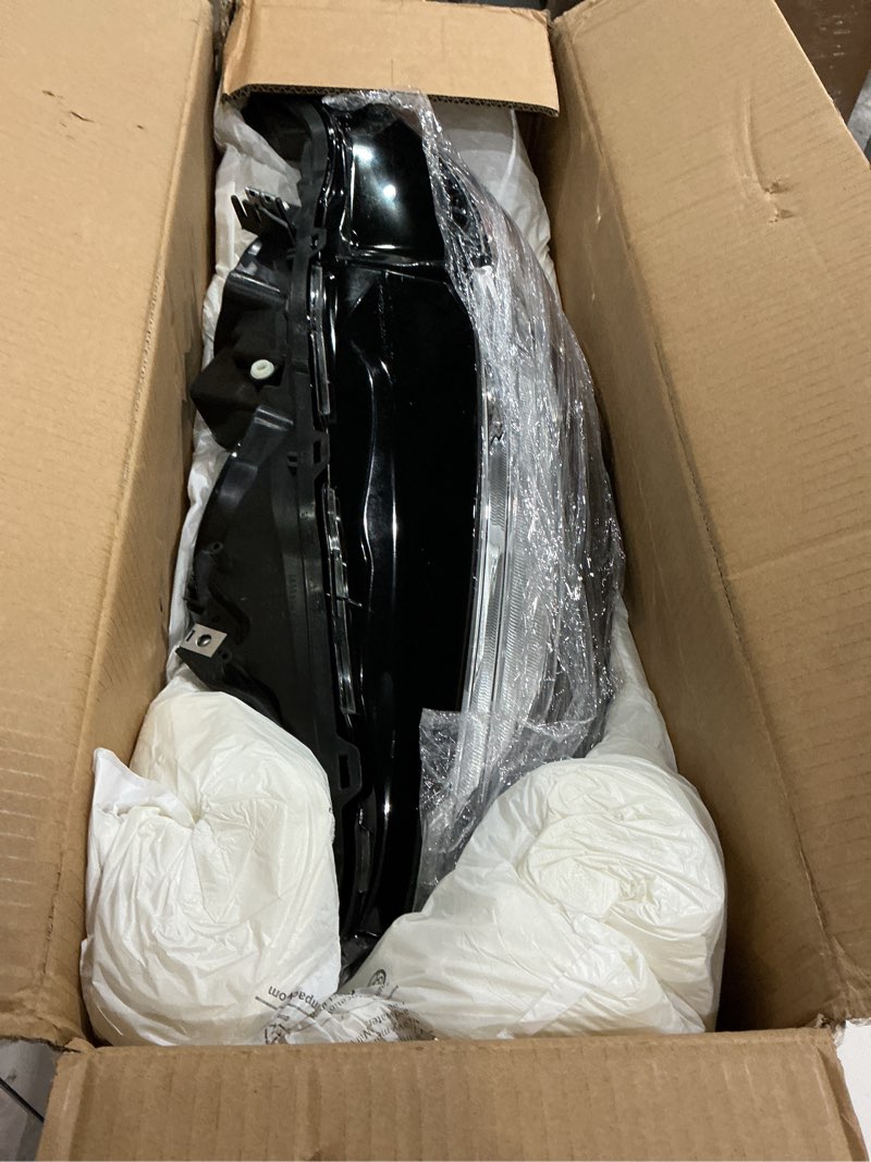 labwork Headlight Set Replacement for Fusion 2017 2018 2019 Halogen DRL Projector Headlight Assembly