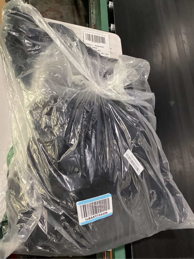 Condition photo showing As Is for 8 pack black tablecloths 60 x 126 inch rectangular table cloths for rectangle tables 8ft, wrinkle resistant black table cloth washable polyester fabric for buffet wedding party banquet black 8 pack - 60 x 126 inch