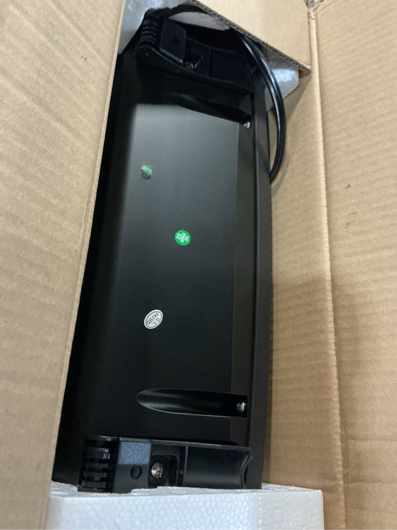 Condition photo showing As Is for GiveBest Smart Wall Heater, 1500W Electric PTC Space Heaters for Indoor Use, Adjustable Thermostat, Remote Control, Compatible with Alexa, 24H Timer Heat for Bedroom Office Home Garage RV White