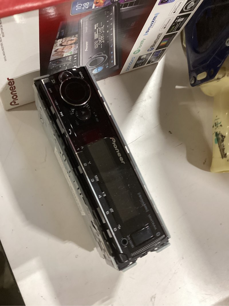 Condition photo showing Good Condition for pioneer mvh-s522bs 1-din digital media receiver – bluetooth, siriusxm, color change, usb, flac, voice control, 50w x 4 output, 13-band eq, am/fm radio, iphone/android compatible, hi-volt rca preouts
