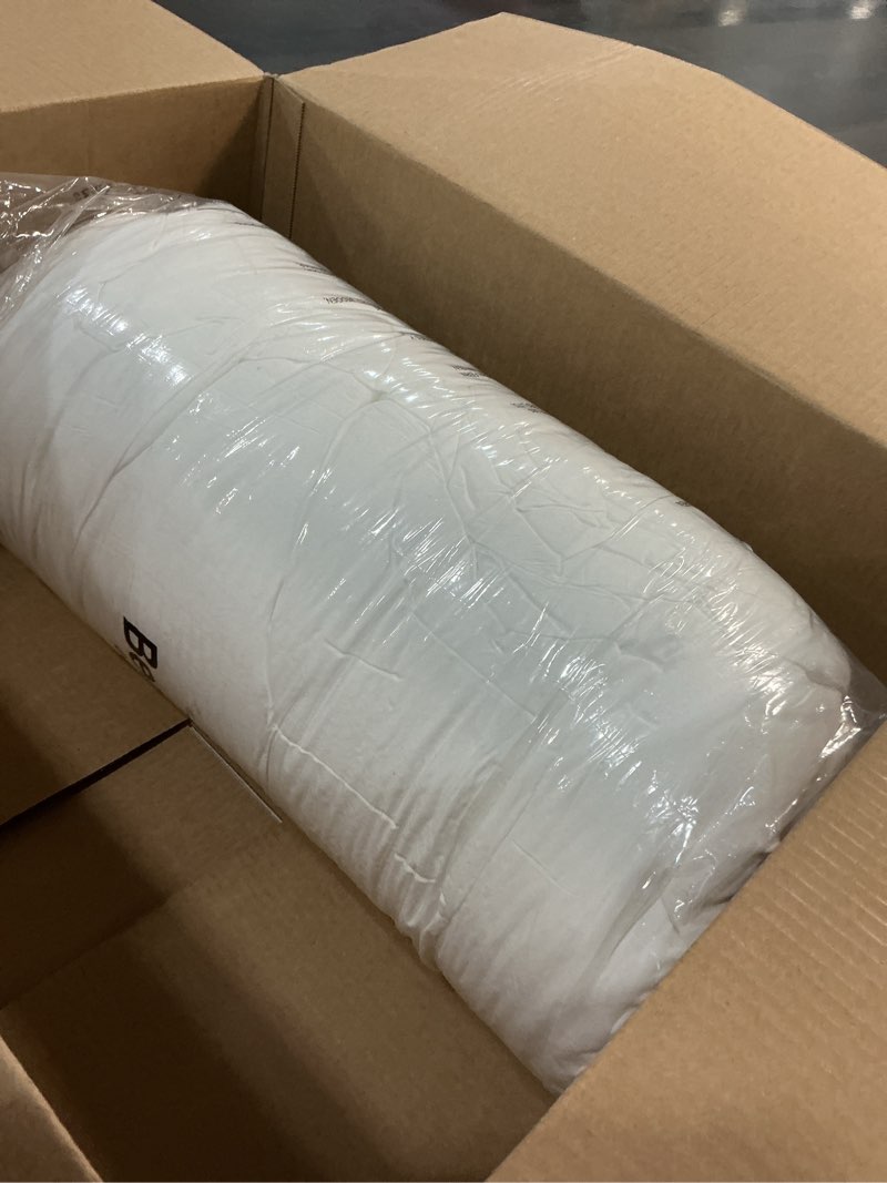 Condition photo showing Good Condition for bedsure comforter duvet insert - quilted comforters king size, all season duvet, gentlesoft down alternative bedding blanket, with 8 tabs, gifts for women/men, white, king 90 x 102 inches white king