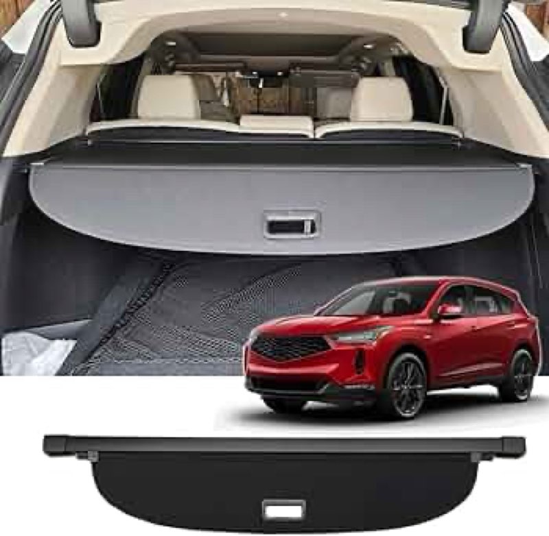 VEENJOY Cargo Cover for Acura RDX 2019-2025 Accessories Retractable Trunk Cover Security Shielding S