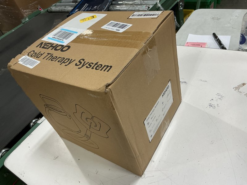 Condition photo showing New/Like New for Cold Therapy System, Programable Ice Therapy Machine, Post-Surgery Continuous Cryotherapy Cold Pack, Universal Pad for Knee, Ankle, Cervical, Back and Leg