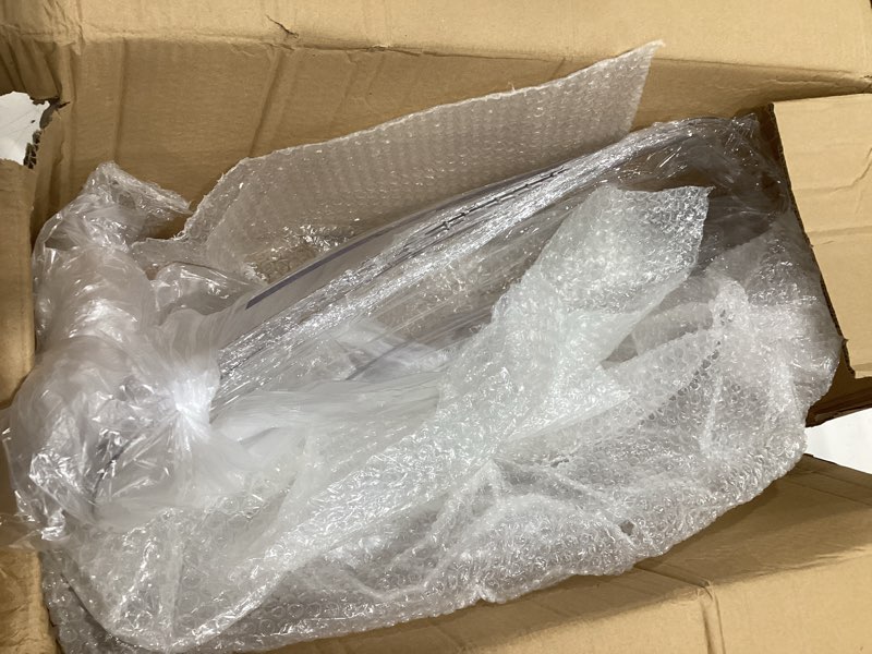 Condition photo showing As Is for 2pcs clear headlight lens cover headlamp lenses left & right replacement for honda accord 2013-2015
