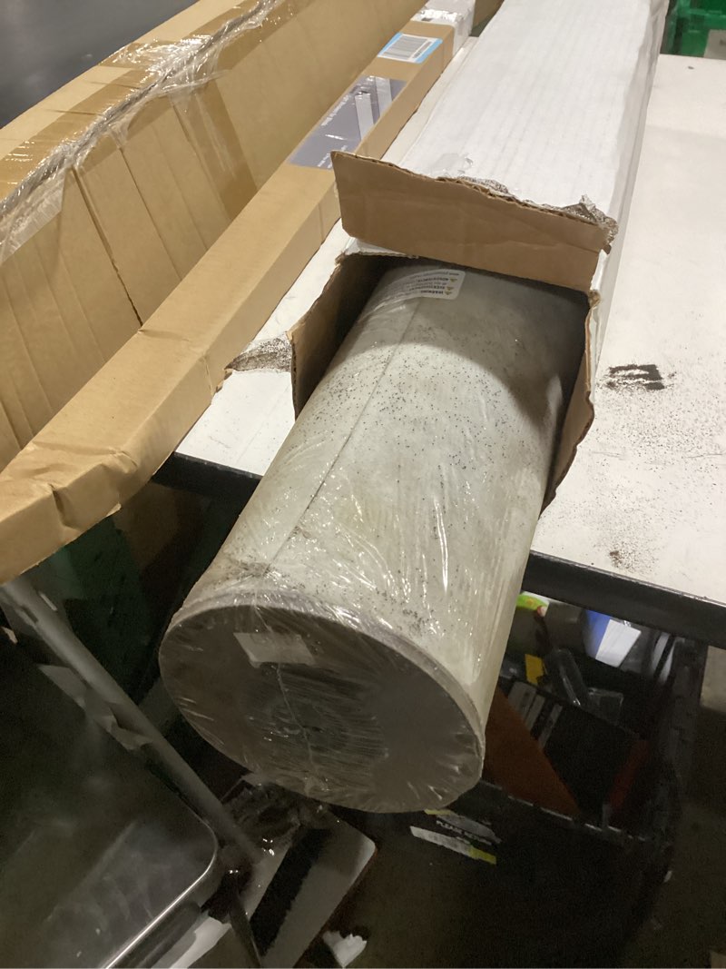 Condition photo showing As Is for Pentair Pentek RFFE20-BB Big Blue Water Filter, 20-Inch, Whole House Radial Flow Iron Reduction Replacement Cartridge, 20" x 4.5", White Pack of 1 20" x 4.5"