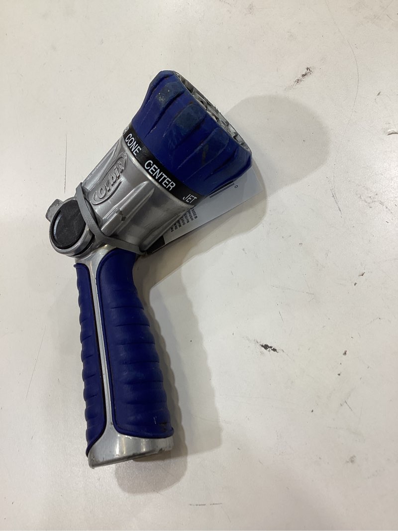 Condition photo showing As Is for orbit max 8-pattern nozzle