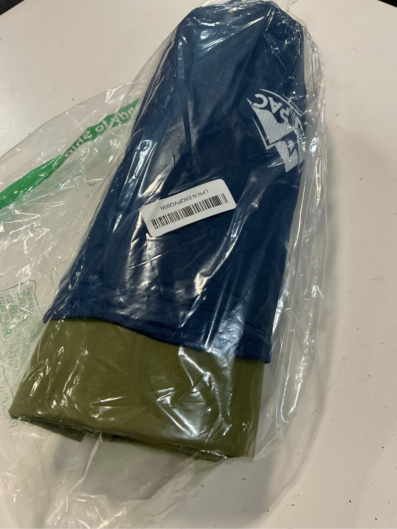 Condition photo showing Good Condition for fun pac camping sleeping pad,ultralight camping mattress with pillow, built-in foot pump inflatable sleeping pad compact for camping upgrade green + blue